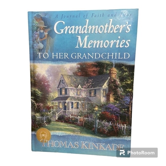 GRANDMOTHER’S Memories to her Grandchild -Thomas Kinkade - Picture 1 of 8